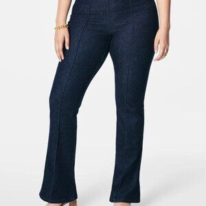 NWT SPANX SPANXshape EveryWear Zero Waistband Micro Flare Jeans-sz Large Tall